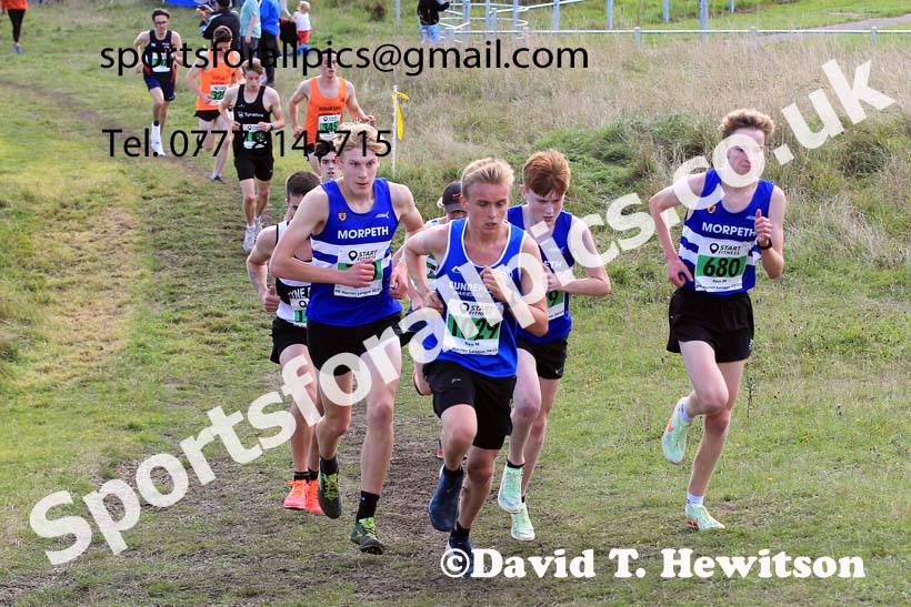 Senior men, 2022 Start Fitness NEHL, Wrekenton. Photo: David T. Hewitson/Sports for All Pics